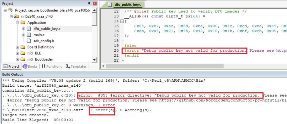 1-Error without public key